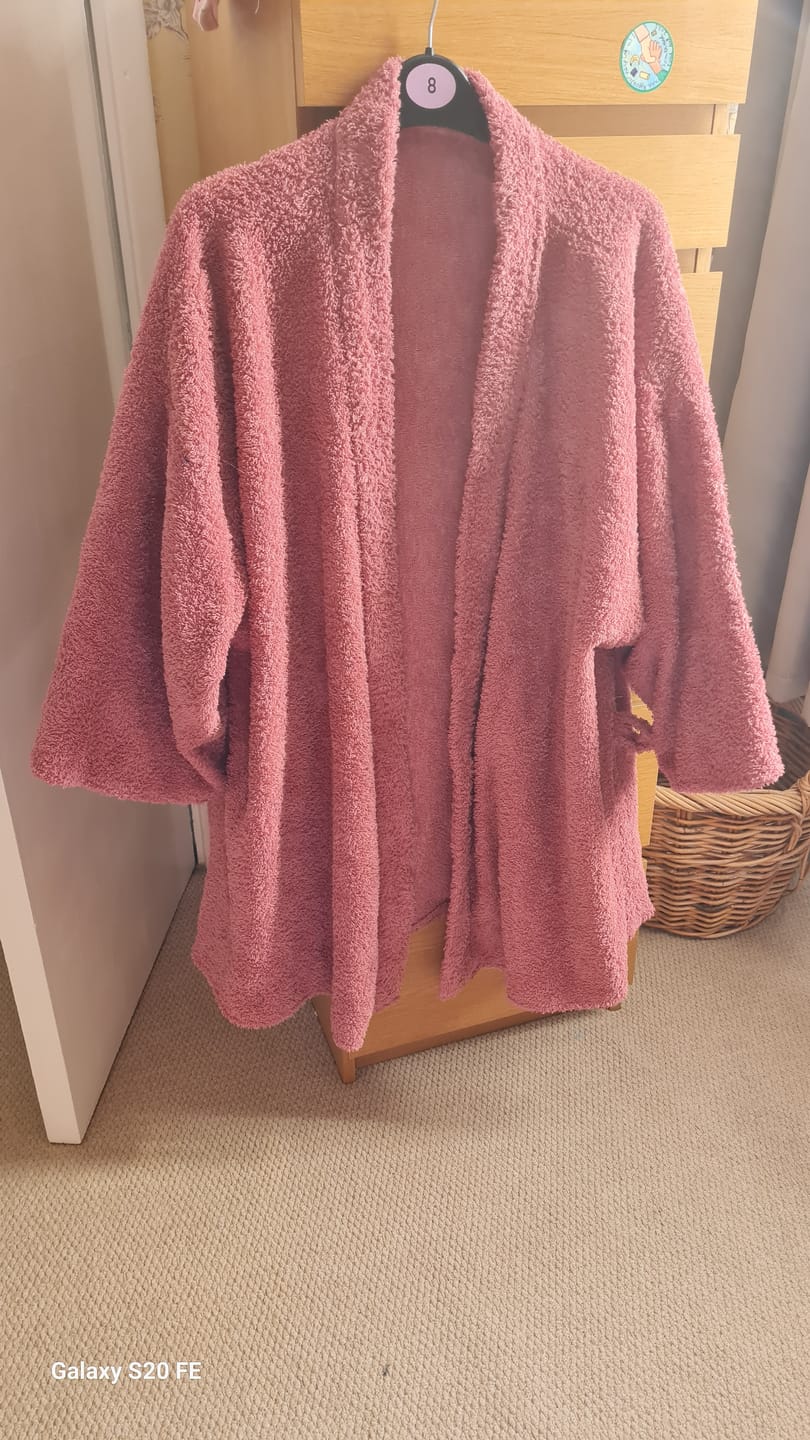 Customer photo review of Cotton Towelling Fabric