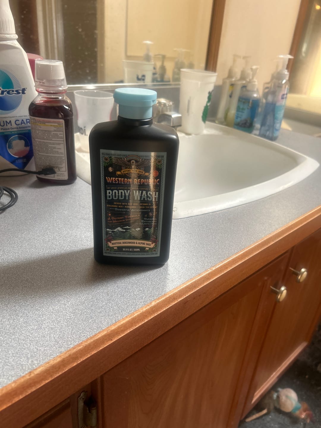 Customer photo review of Body Wash Double Scent Starter Kit