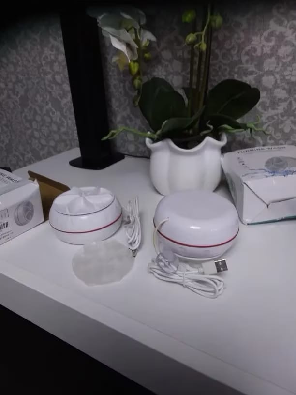 Customer photo review of Portable Turbine Ultrasonic Washing Machine - (IMPORTED)