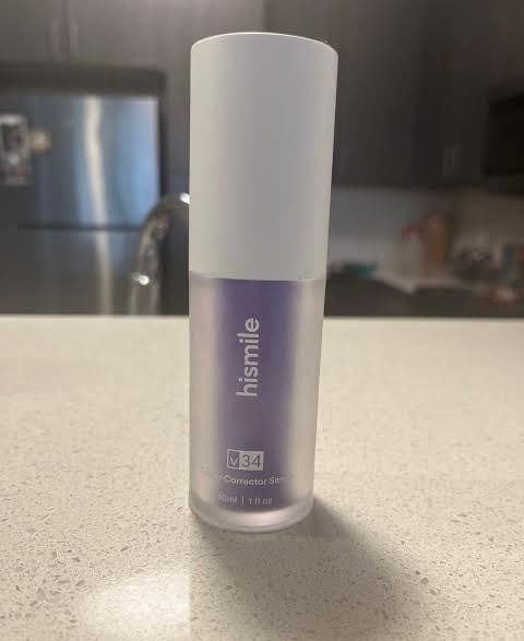 Customer photo review of V34 Teeth Whitening Serum - (IMPORTED)