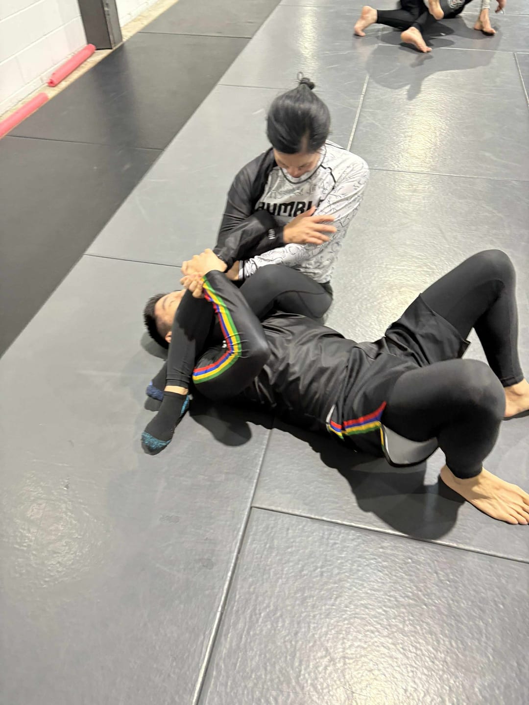 Customer photo review of Rose Kill Rash Guard