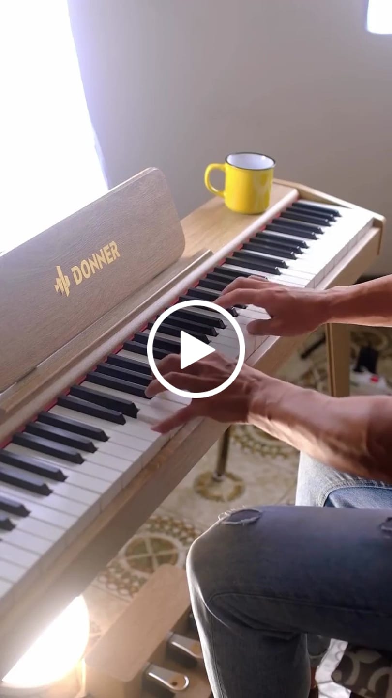 Customer video review of Donner DDP-60 Semi-lesté Piano Numérique