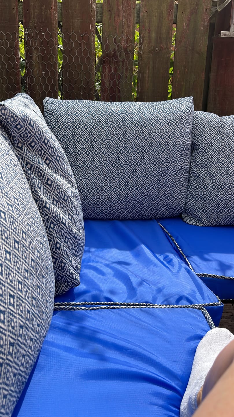 Customer photo review of Water Resistant Ripstop Fabric