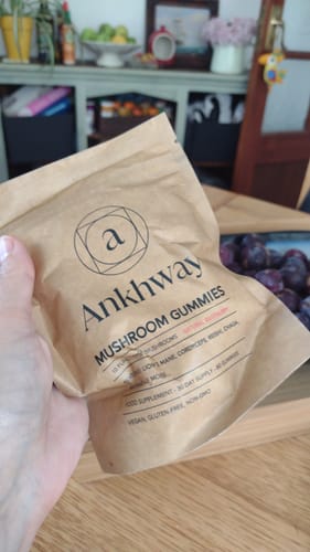 Customer photo review of 2-Month Mushroom Gummies