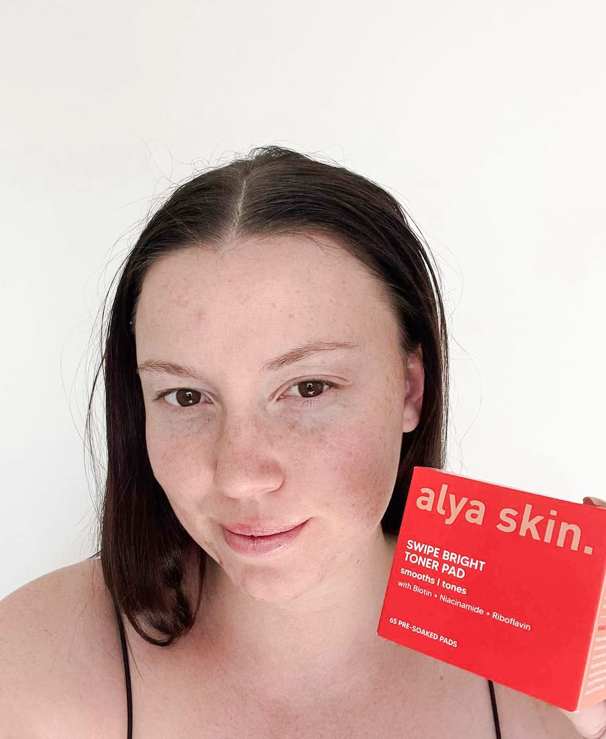 Customer photo review of Swipe Bright Toner Pad