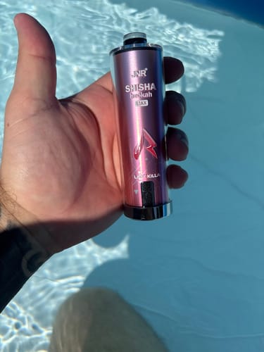 Customer photo review of JNR - Shisha Hookah Max 22K - Puff Jetable / Disposable - 2% nicotine