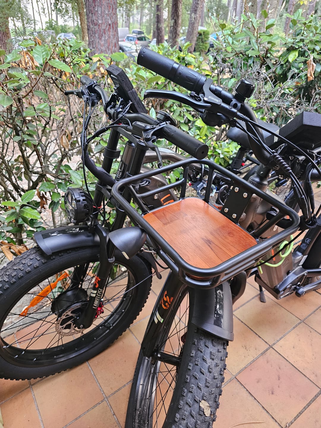 Customer photo review of Front Basket For Lankeleisi MG600 Plus/Wombat-1/MG600 Lite