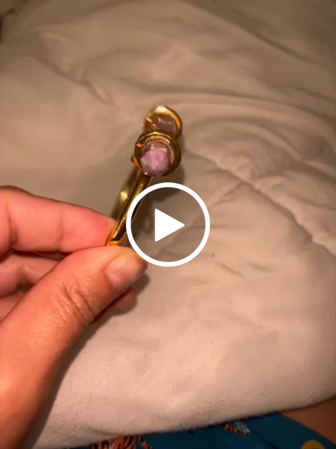 Customer video review of Turkish Purple Jade Wand