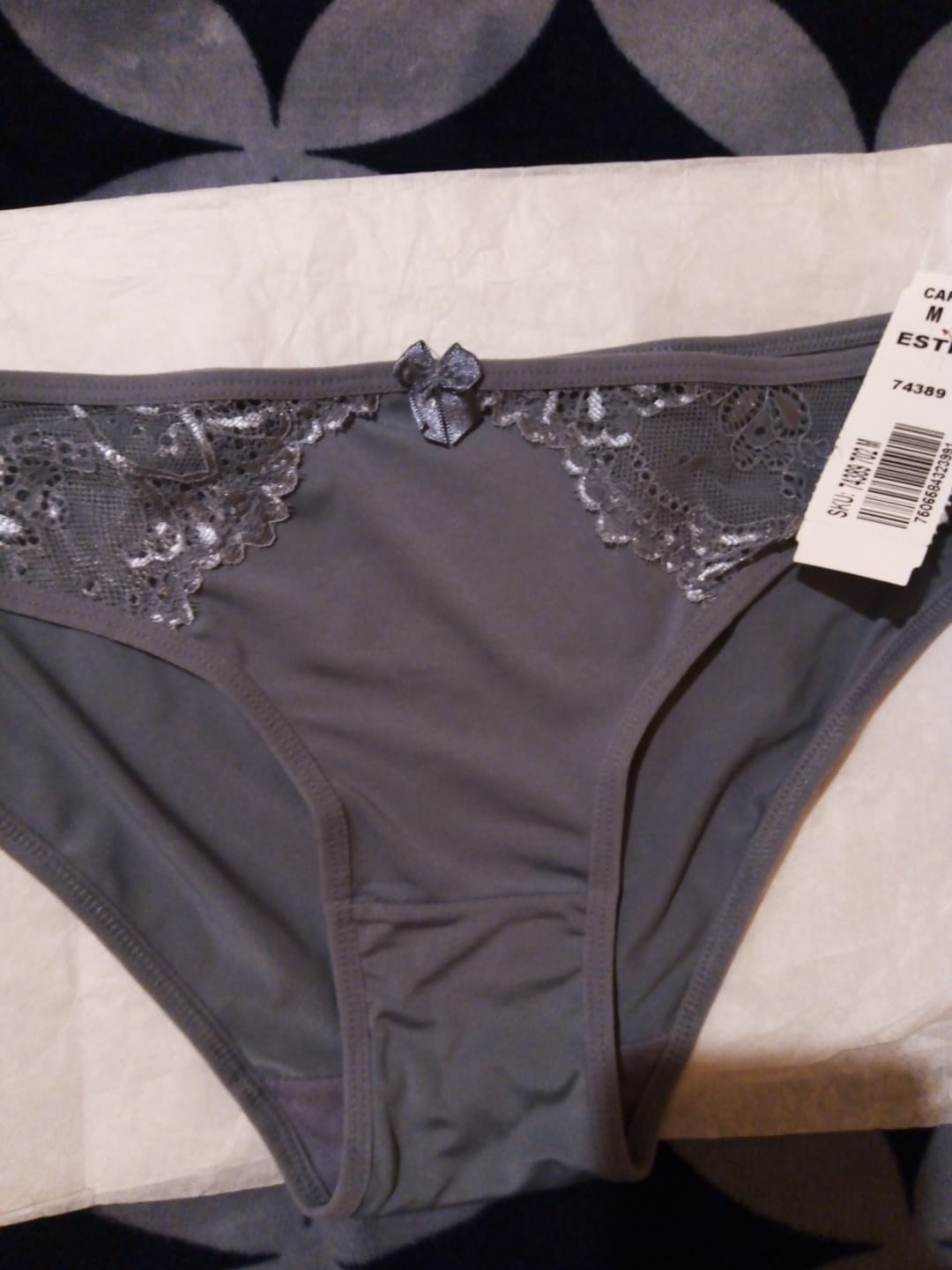 Customer photo review of Pantie coordinable con detalles de encaje 74389 Carnival