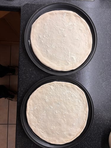 Customer photo review of Sourdough Pizza Dough Balls (Frozen)
