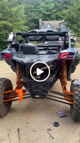 Customer video review of RPM Can-Am X3 Muffler Delete " Slip On " Exhaust Race Pipe