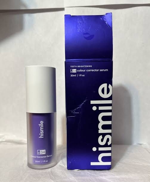 Customer photo review of V34 Teeth Whitening Serum - (IMPORTED)