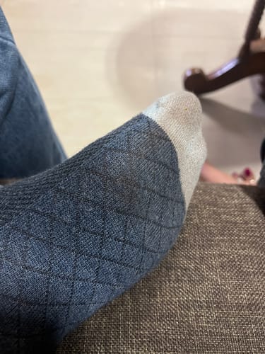 Customer photo review of Double elastic 4.0 socks