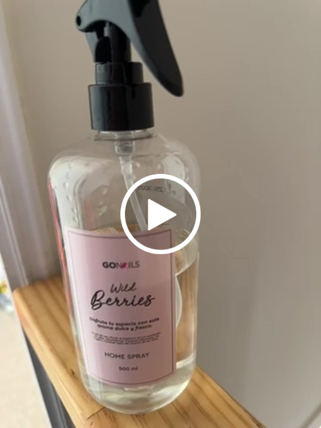 Customer video review of Home Spray - Wild Berries