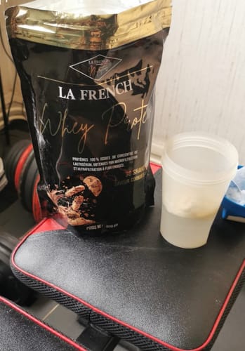 Customer photo review of WHEY PROTEIN