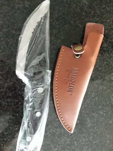 Customer photo review of BraaiPlank™ "Beenlem" Hammer Forged Boning Knife