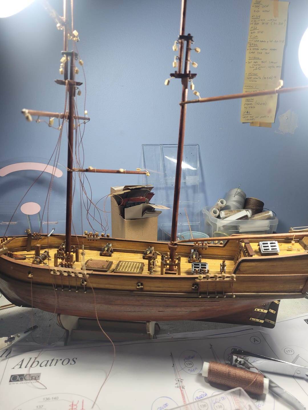Customer photo review of Maqueta Barco Albatros
