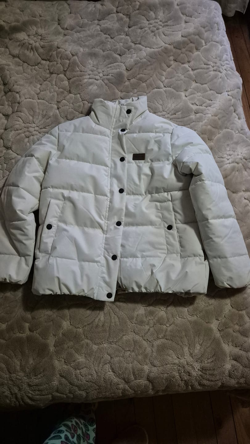 Customer photo review of Parka Terraline Off White (Mujer)