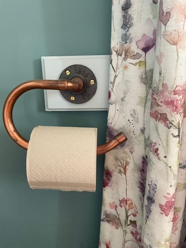 Customer photo review of Unbleached Recycled Toilet Paper