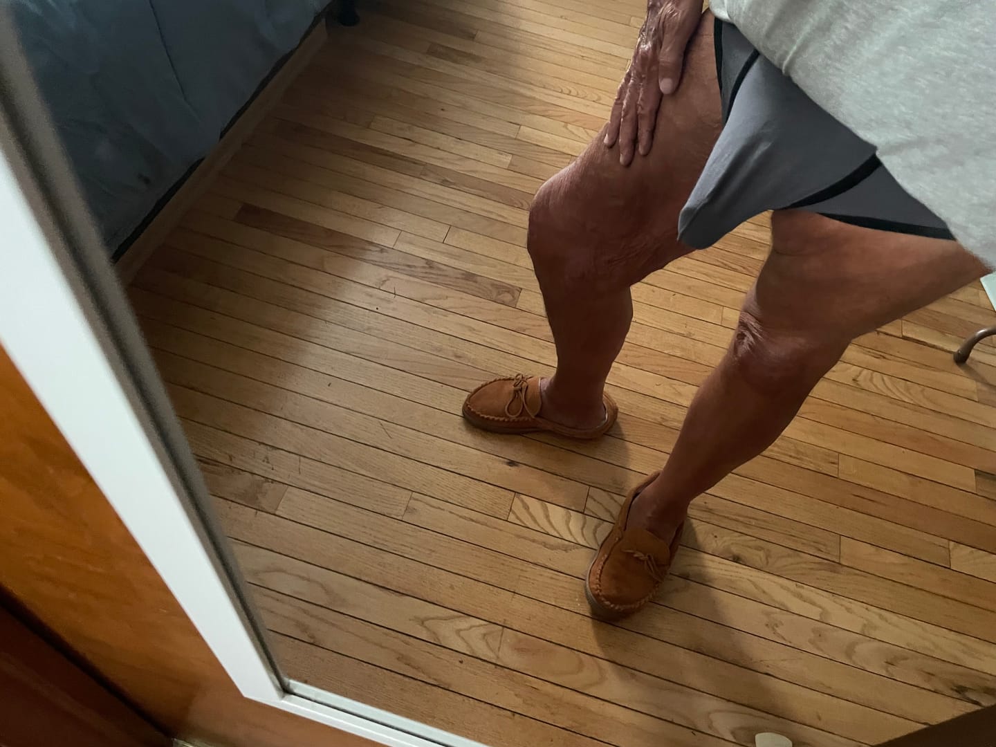 Customer photo review of FreeLonger Men's Microfiber Covered Silky Touch Briefs