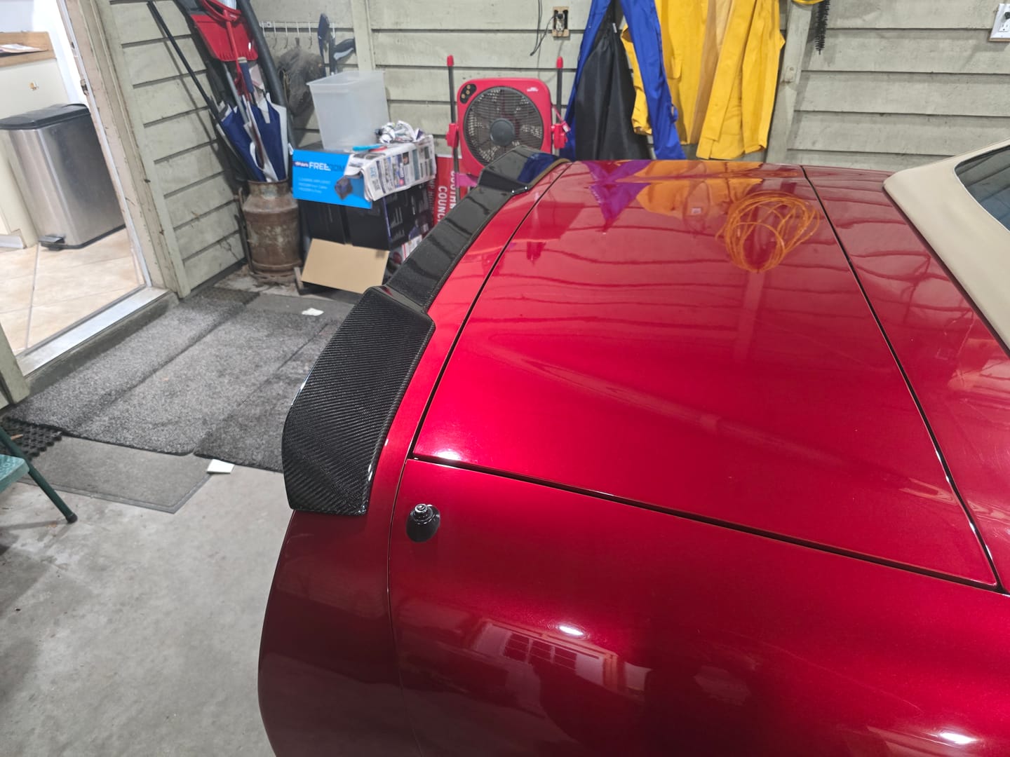 Customer photo review of Corvette C5 ZR1 Extended Rear Trunk Spoiler