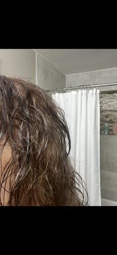 Customer photo review of Instant Dye Shampoo