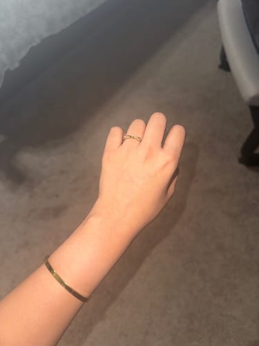 Customer photo review of Bella Twist Pearl Ring