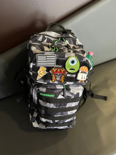 Customer photo review of Mochila Táctica V1 45L All In HULK