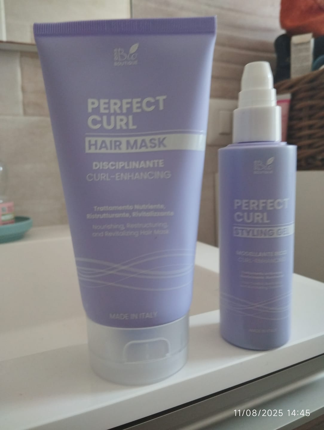 Customer photo review of Perfect Curl - Maschera