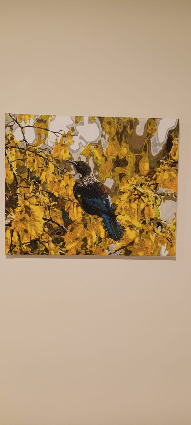 Customer photo review of Tui in Kowhai Tree