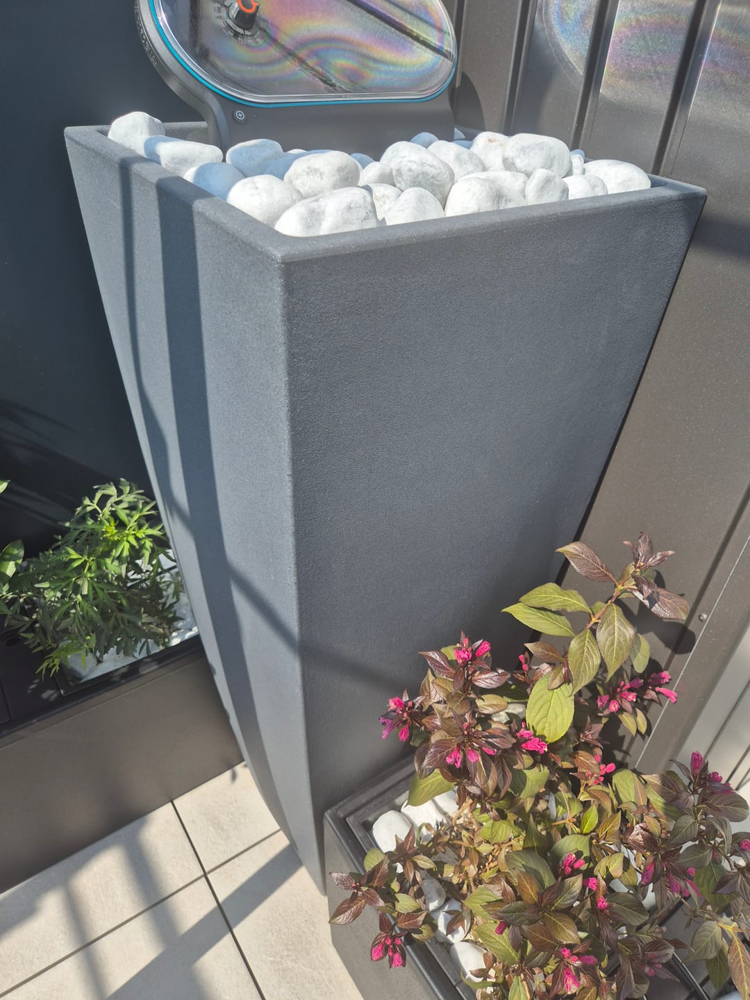 Customer photo review of YourCasa Regentonne 100-200 Liter [PureFlow] - Frostsicher & UV-beständig