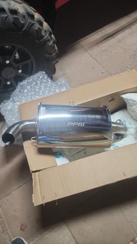 Customer photo review of RPM 2015-2023 RZR XP1000 & RS1 Sport Muffler, Slip-On Exhaust Sport Muffler