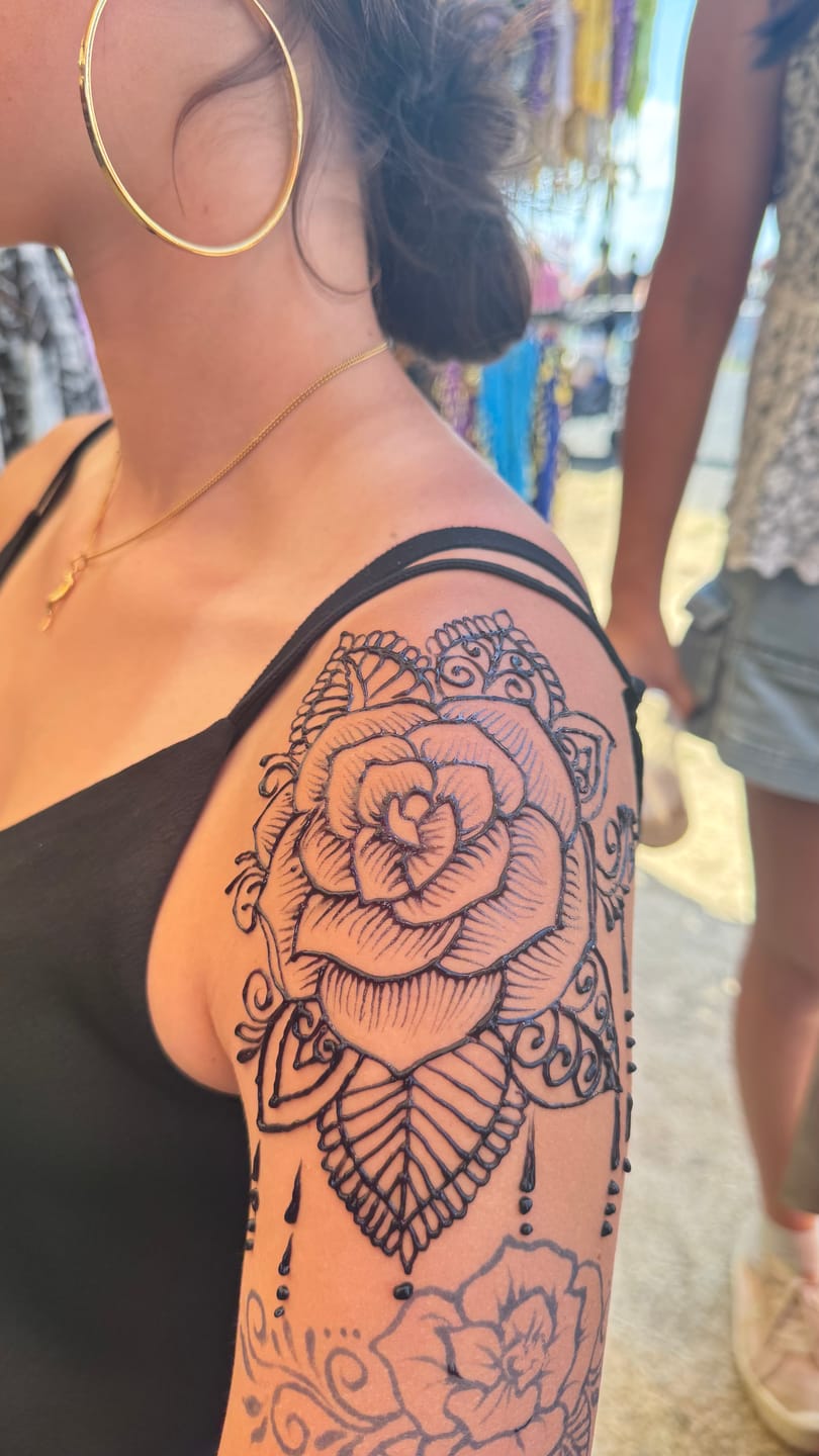 Customer photo review of 8 Ounce Bottle of Fresh Jagua tattoo Gel