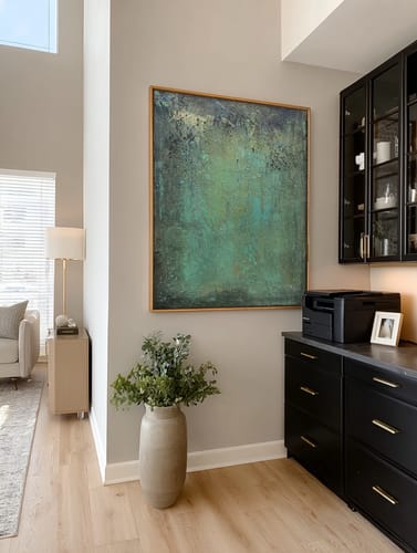 Customer review photo for Colorful Painting #CA009