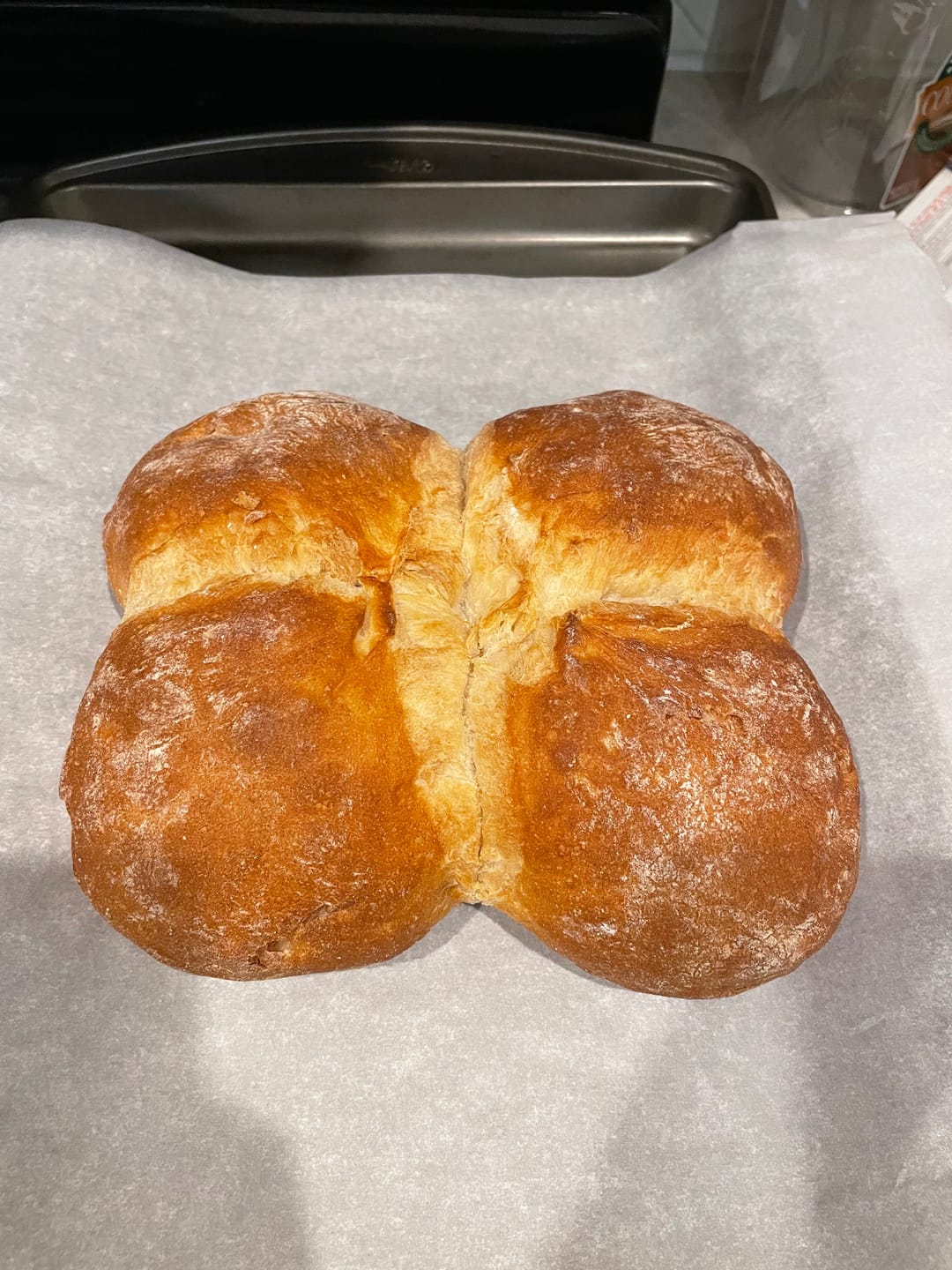 Customer photo review of Stone Oven Bürli Bread