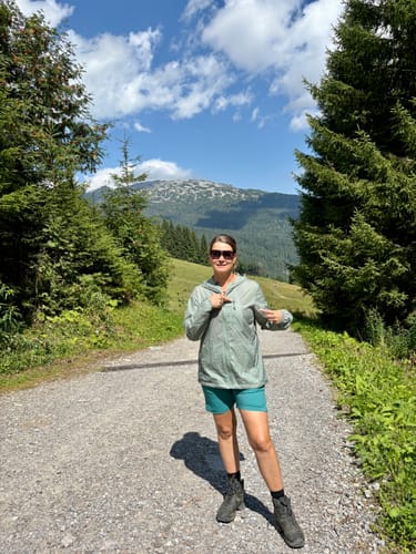 Customer photo review of Damen Windbreaker Jacke