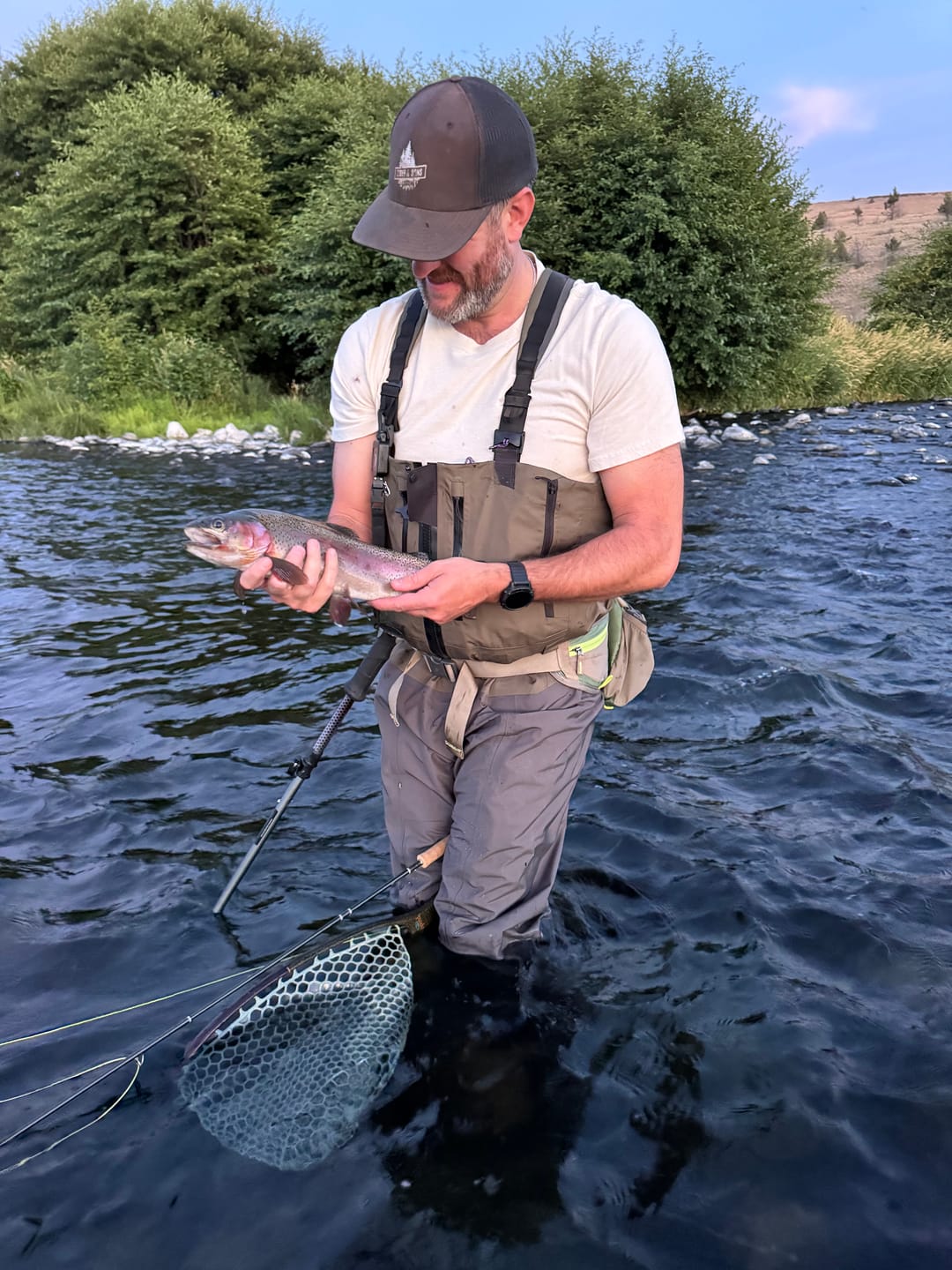 Customer photo review of Patagonia M's Swiftcurrent Expedition Zip-Front Waders - New 2025