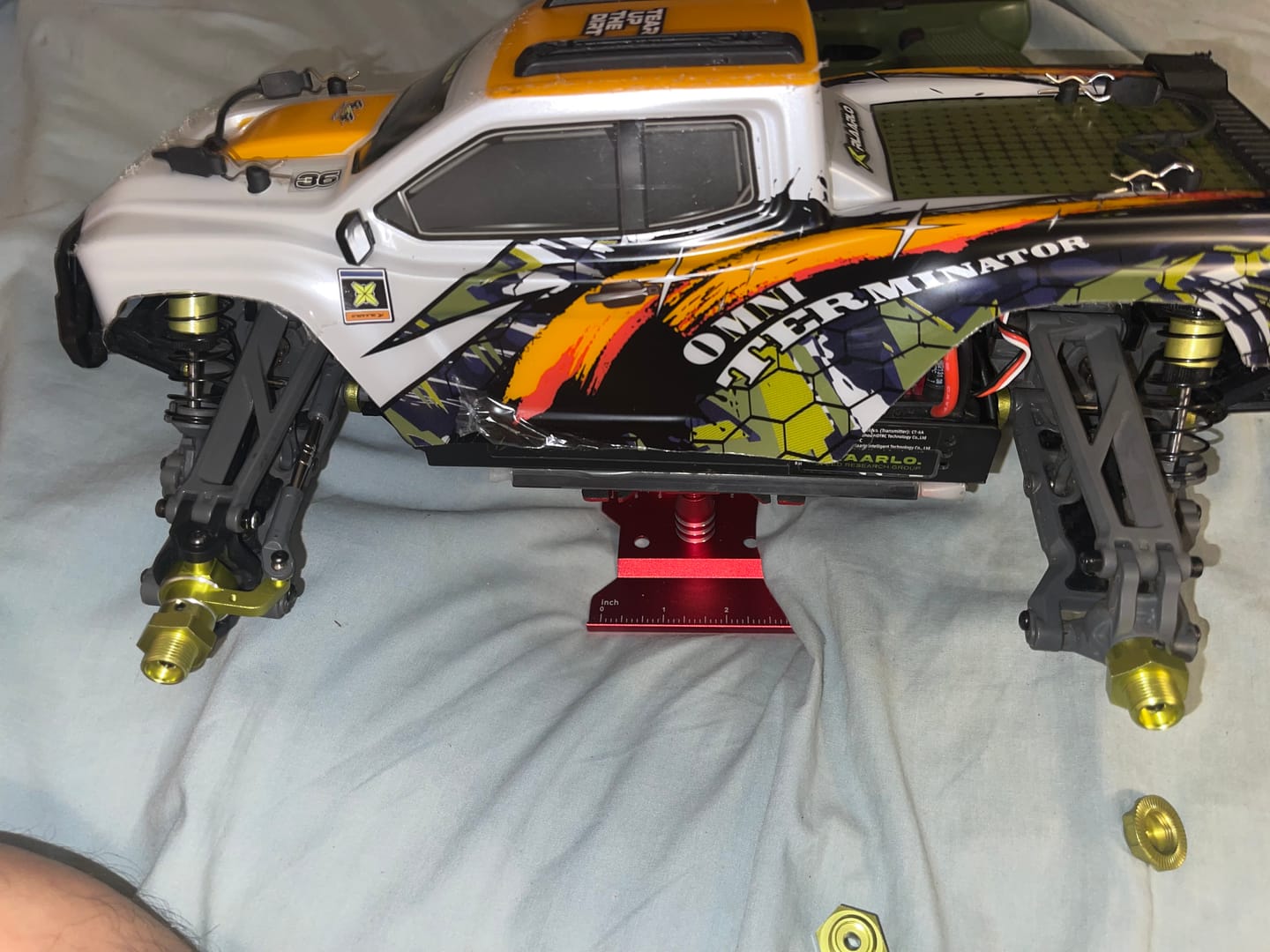 Customer photo review of Car Body Simulation Part For RZ001