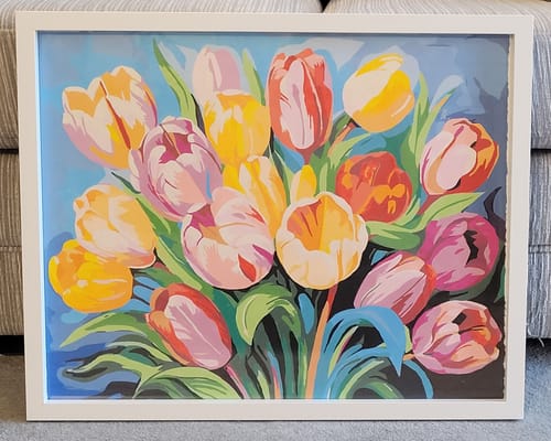 Customer photo review of Vibrant Tulip Medley