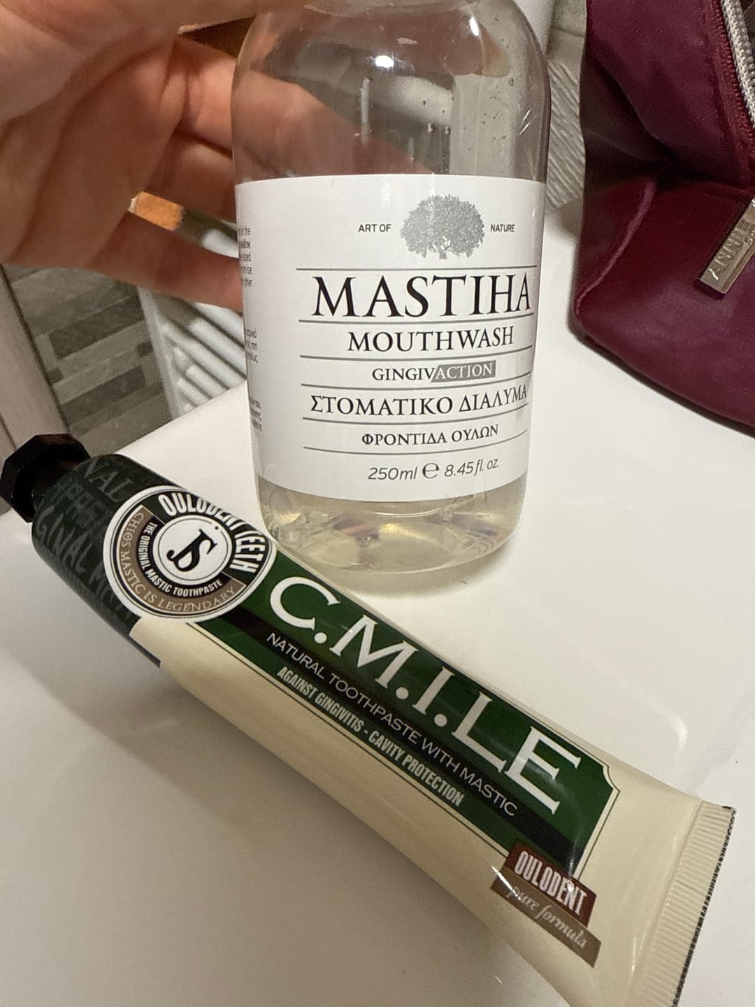 Customer photo review of C.M.I.LE (Chios Mastic Is LEgendary)