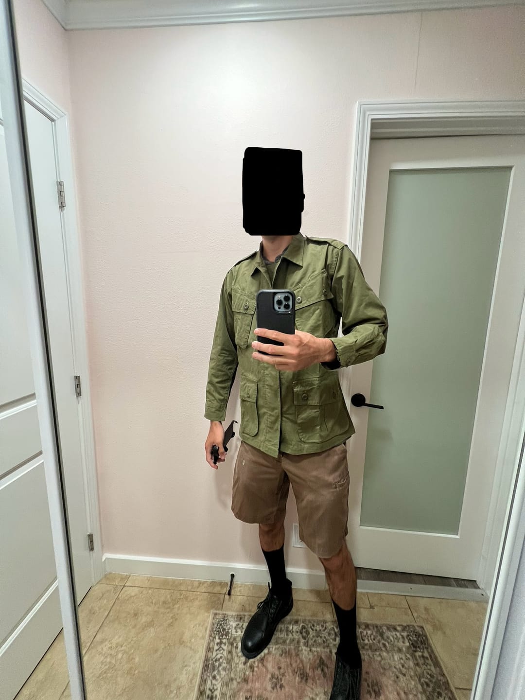 Customer photo review of 1963 1st Model Tropical Jungle Fatigue Jacket