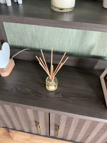 Customer photo review of Coconut Paradise Reed Diffuser