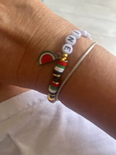 Customer photo review of Palestine Freedom Bracelet