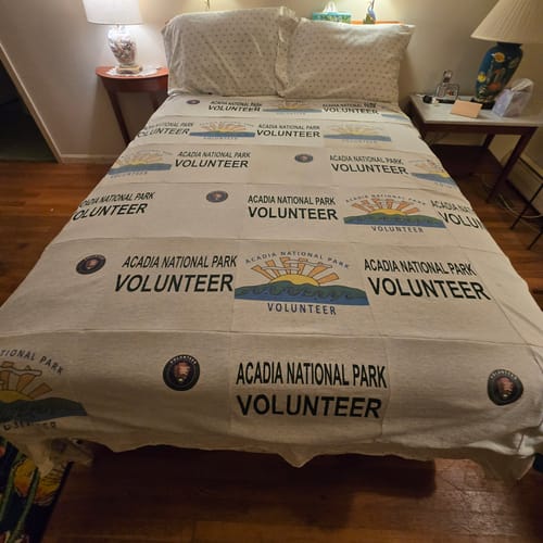 Customer photo review of Project Repat T-Shirt Quilt