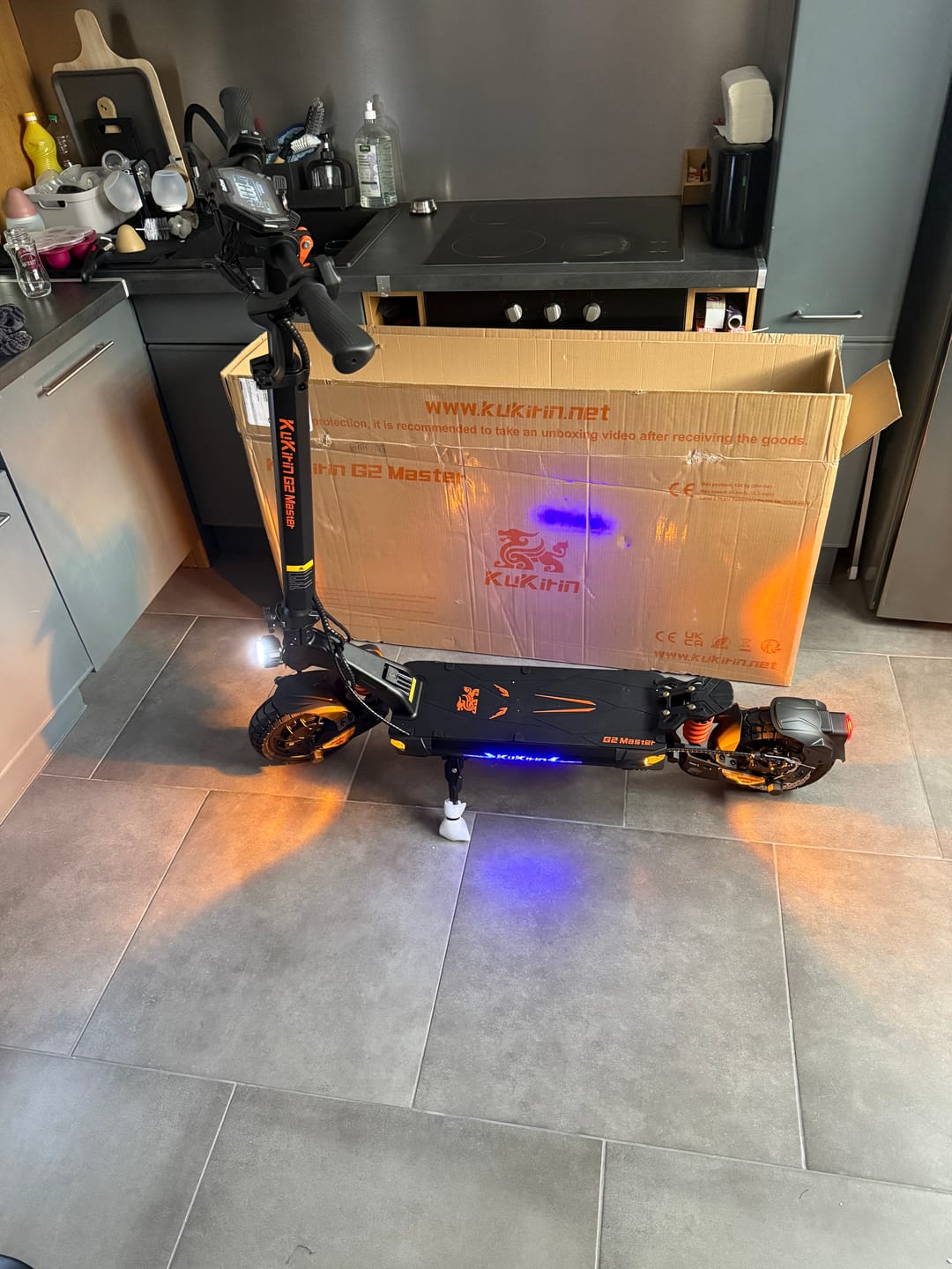 Customer photo review of KuKirin G2 Master Electric Scooter
