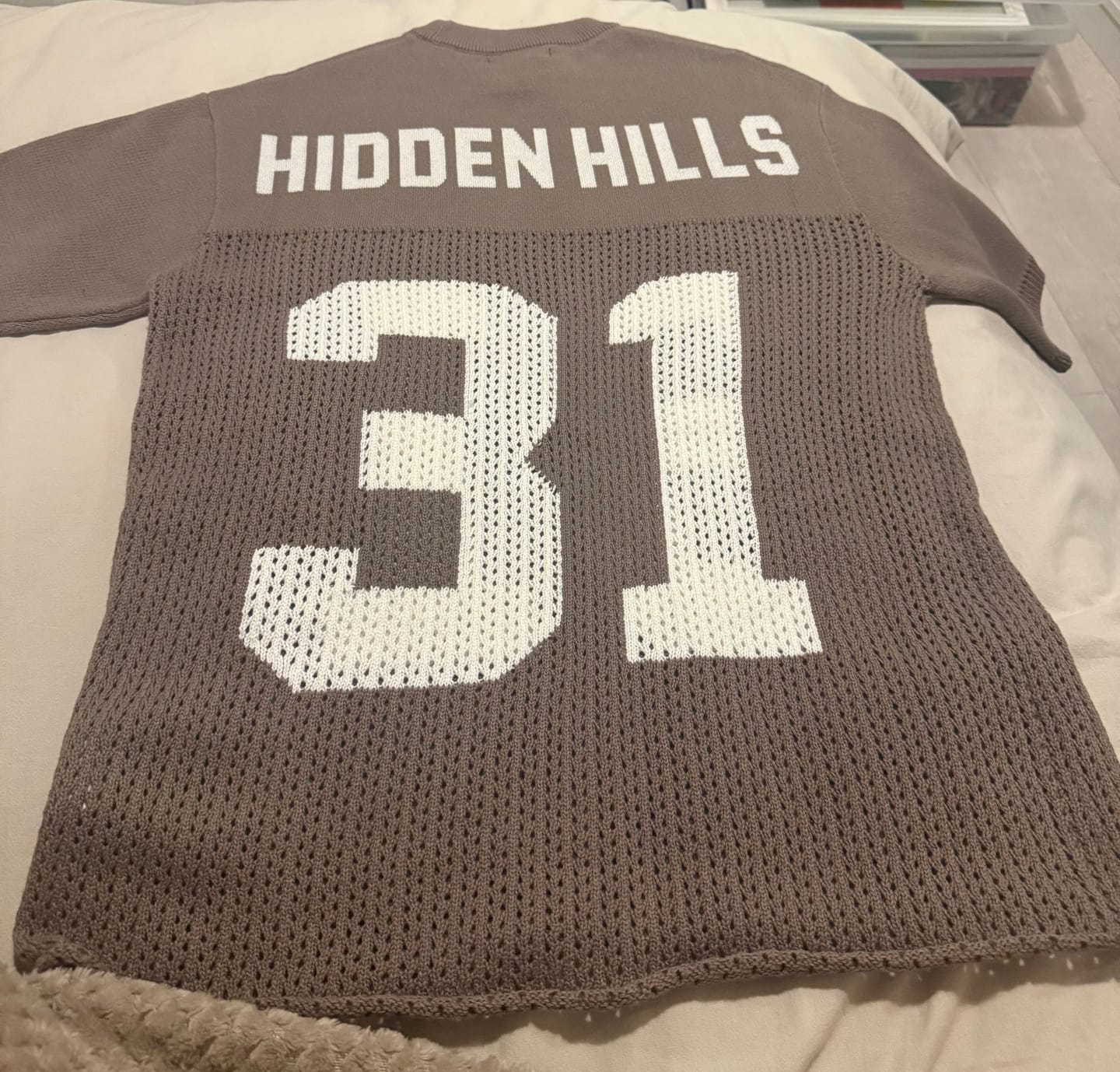 Customer photo review of KNIT JERSEY TAUPE