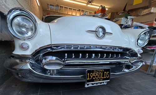 Customer photo review of BLACK CALIFORNIA LICENSE PLATE IN TWO LINES - BLACK WITH YELLOW TEXT 6"x12" (156.5mm x 305mm)