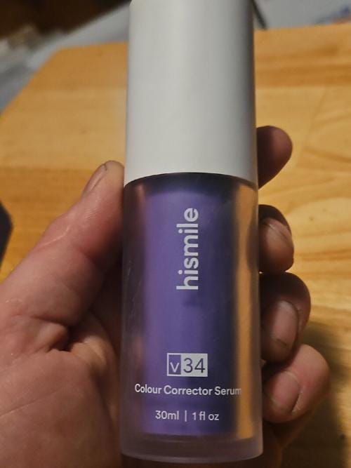 Customer photo review of V34 Teeth Whitening Serum - (IMPORTED)