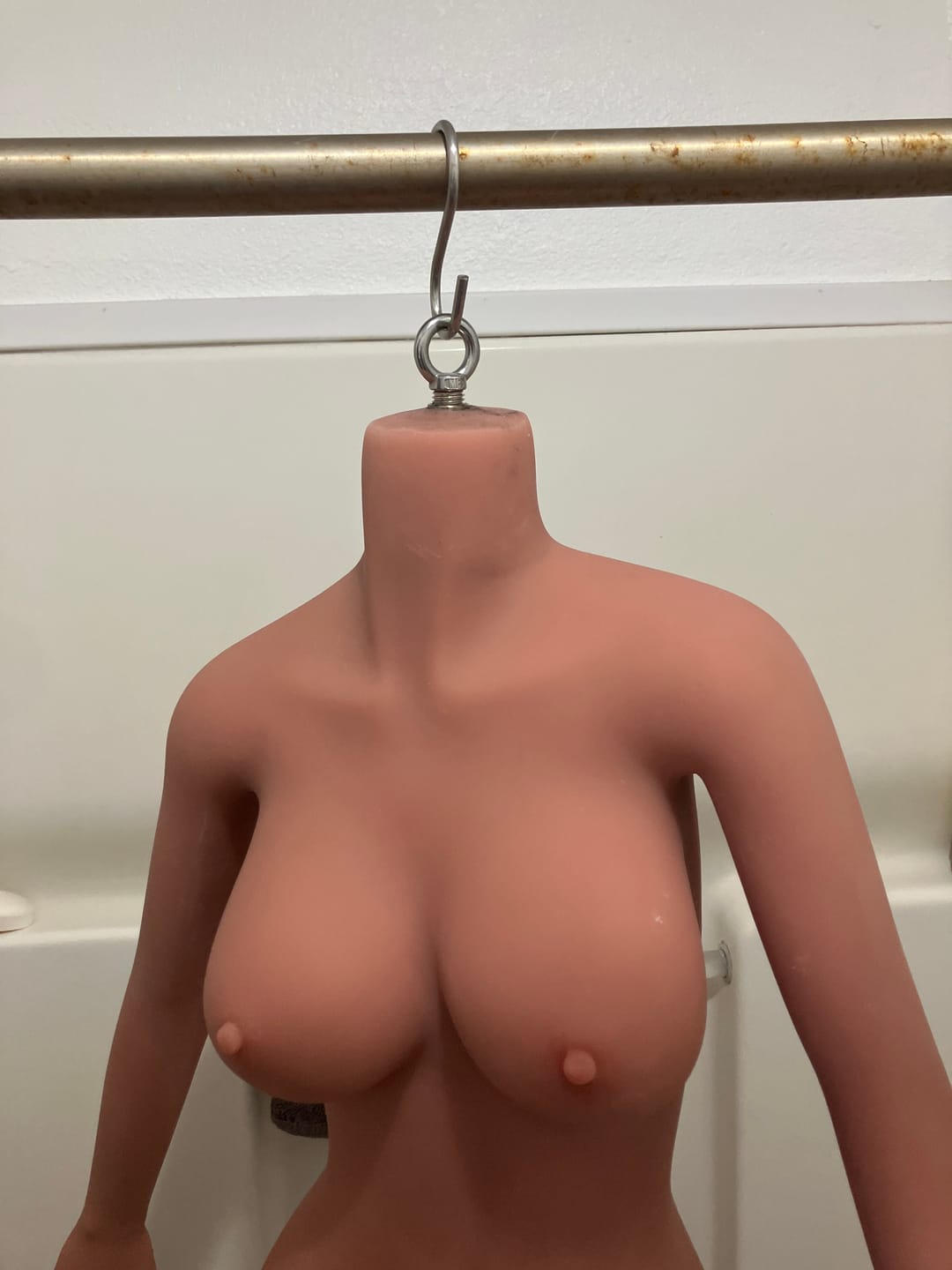 Customer photo review of Sex Doll Hanging Hook Kits