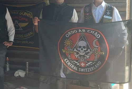 Customer photo review of Fahne inkl. Druck